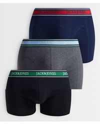 Jack & Jones - 3 Pack Of Boxers With Contrast Waistband - Lyst