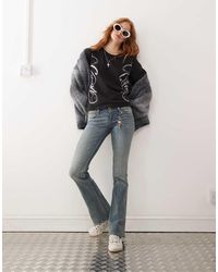 Cheap Monday - Booty Bei Stretch Low Rise Bootcut Jeans - Lyst