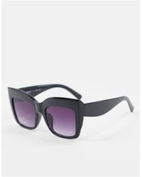 A.J. Morgan Imperial Glam Square Sunglasses - Black