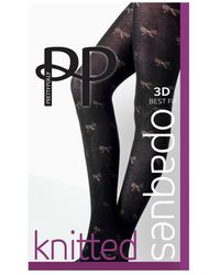 Pretty Polly - Bow Pattern Tights - Lyst