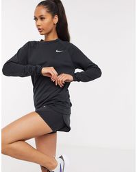 Nike - – langärmliges pacer-sweatshirt - Lyst