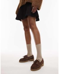 Bronx - Sie-Nna Woven Boat Shoes - Lyst