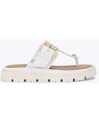 Carvela Kurt Geiger - Pavilion T Bar Mule Flat Sandals - Lyst