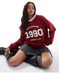 4th & Reckless - – 1990 – sweatshirt aus bouclé - Lyst