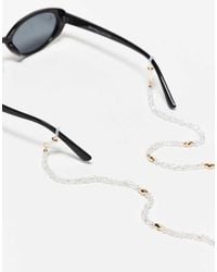 ASOS - Sunglasses Chain With Faux Freshwater Pearl Design - Lyst