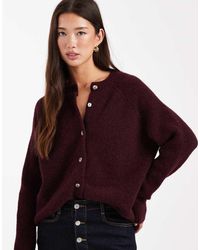 ASOS - Knitted Raglan Cardigan - Lyst