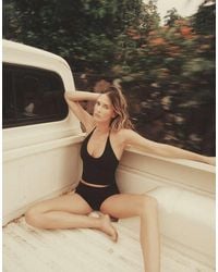 Frankie's Bikinis - X Jennie Kim Foldover Waistband Micro Shorts - Lyst