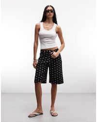 Liquor N Poker - Denim Jorts - Lyst