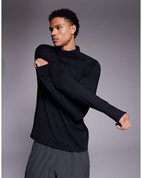 4505 - Slim Fit 1/4 Zip Base Layer Long Sleeve Running Top - Lyst