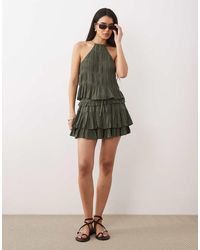 Iisla & Bird - Rara Mini Skirt - Lyst