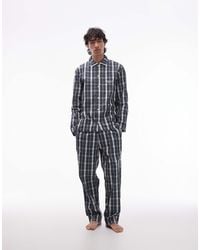 Lacoste - – pyjama-set aus flanell - Lyst