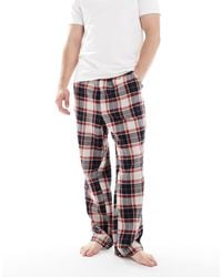 Jack & Jones - Checked Lounge Pants - Lyst
