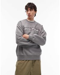 Carhartt - – big school – oversize-sweatshirt - Lyst