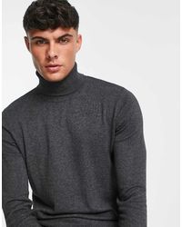 Jack & Jones - Essentials Roll Neck Jumper - Lyst
