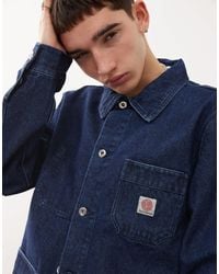 Deus Ex Machina - Hank - veste en jean unisexe - brut délavé - Lyst