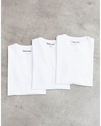 SELECTED - 3 Pack T-shirts - Lyst
