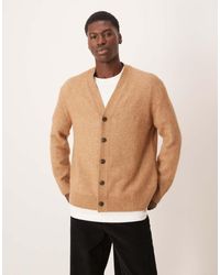 ARKET - Cardigan Color Cammello Testurizzato - Lyst