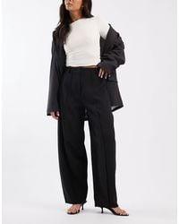 ASOS - Tailored Extreme Cocoon Pintuck Trousers - Lyst