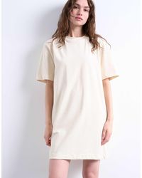 TOPSHOP - – hochwertiges oversize-t-shirt-kleid - Lyst