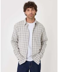 Threadbare - Relaxed Fit Cotton Seersucker Shirt - Lyst