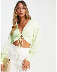 Camisetas y tops Mango de mujer: hasta el 69 % de descuento | Lyst