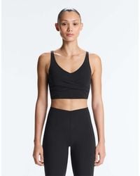 Oysho - Light Touch Crossover Tank Top - Lyst