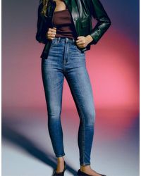 Stradivarius - D09 Skinny Super High-waist Jeans - Lyst