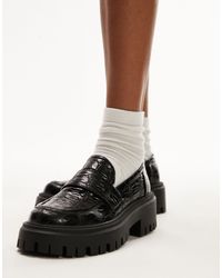 TOPSHOP - Wide fit – connie – loafer - Lyst
