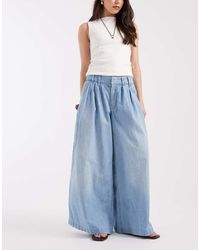 Free People - Scout Wide Leg Trousers - Lyst