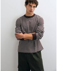 Abercrombie & Fitch - Oversized Heavyweight Long Sleeve T-shirt - Lyst
