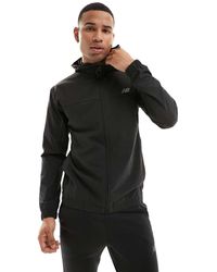 New Balance - Performance Full Zip Woven Jacket - Lyst
