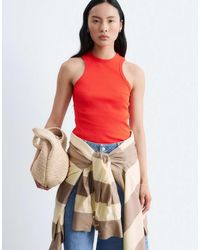& Other Stories - Ribbed Singlet Top - Lyst