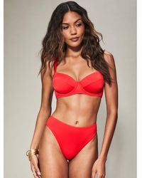 KBX - Swim Solid Essential Wired Bikini Top - Lyst