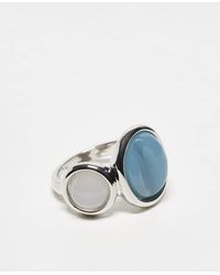 ASOS - Ring Met Imitatie Halfedelstenen - Lyst