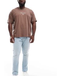 Tommy Hilfiger - Vaqueros De Corte Tapered Slim Con Lavado Claro Austin De Plus-Azul - Lyst