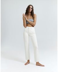 Pull&Bear - Jean mom à taille haute - Lyst