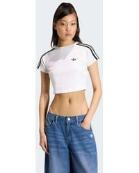 adidas Originals - Sst Baby Tee - Lyst