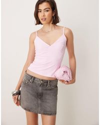 ASOS - Polyamide Bust Cup Cami Top - Lyst