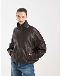 ASOS - Giacca Bomber Oversize - Lyst
