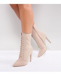truffle collection beige boots
