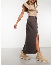 Cotton On - Cotton On Denim Maxi Skirt - Lyst