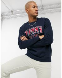 tommy hilfiger collegiate sweatshirt