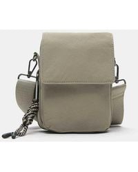 Pull&Bear - Borsa A Tracolla Kaki Decorata - Lyst