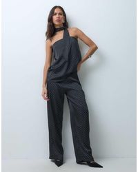 Vero Moda - Broek Met Hoge Taille En Wijde Pijpen - Lyst