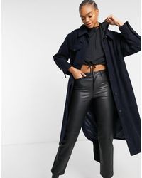 Weekday Boel - Cappotto blu navy