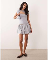 ASOS - Jersey Bubble Mini Skirt - Lyst