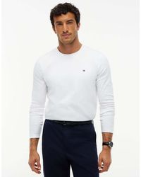 Tommy Hilfiger - Slim Interlock Knit Long Sleeve T-Shirt - Lyst