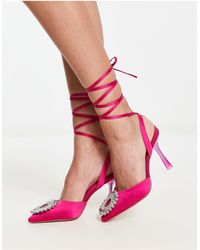 French Connection - Embellished Toe Heeled Shoes - Lyst