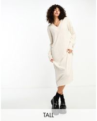 ONLY - – maxi-strickkleid - Lyst