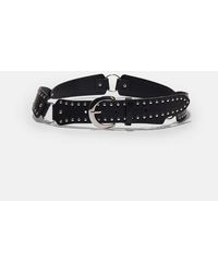 Stradivarius - Belt With Elongated Stud Pieces - Lyst